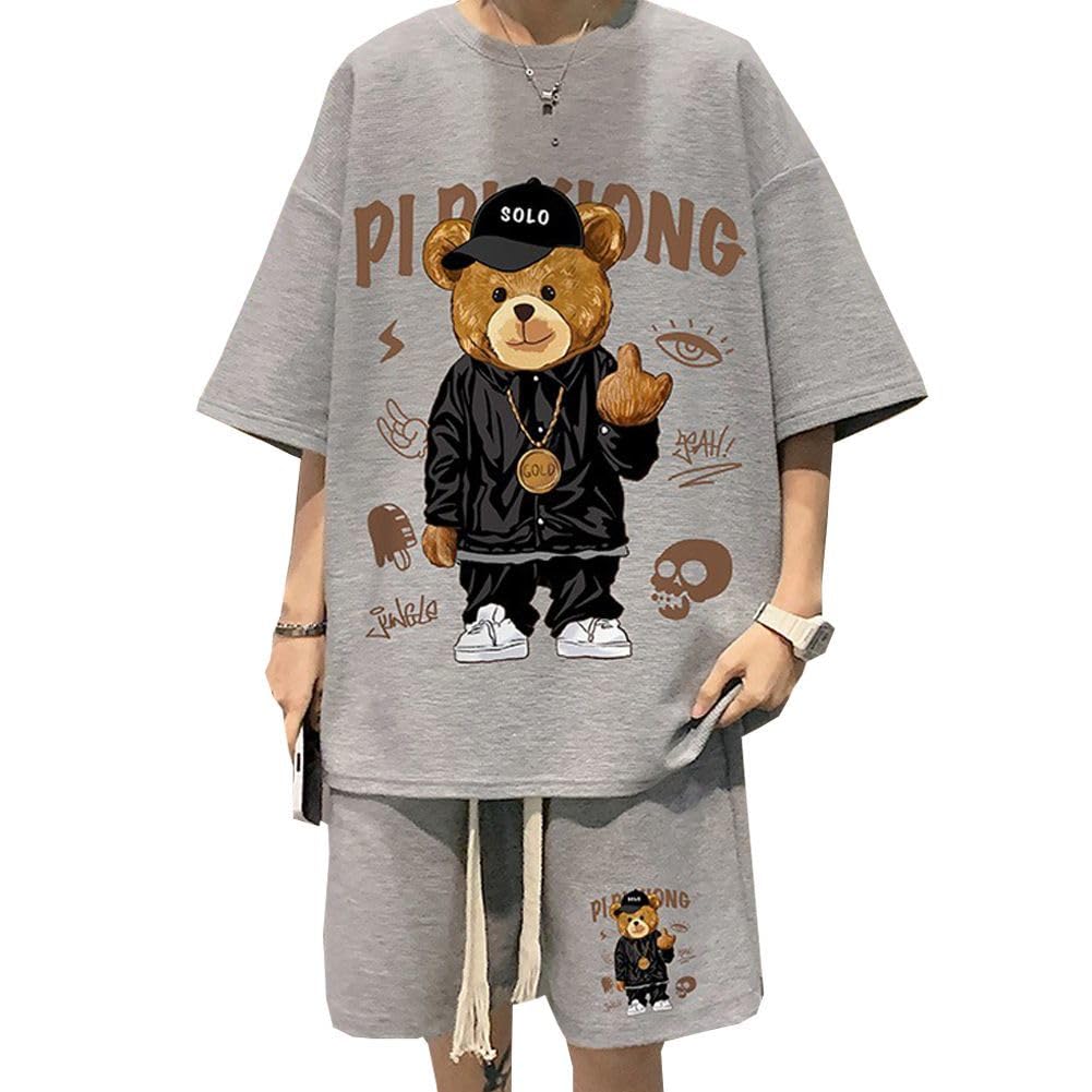 FJLTDCP Men s 2-Piece Set, Short Sleeve T-Shirt and Shorts, Casual Loungewear for Spring, Summer, and Fall, Comfortable and Popular, Unisex - Gray-XL
FJLTDCP Men s 2-Piece Set, Short Sleeve T-Shirt and Shorts, Casual Loungewear for Spring, Summer, and Fall, Comfortable and Popular, Unisex - Gray-XL