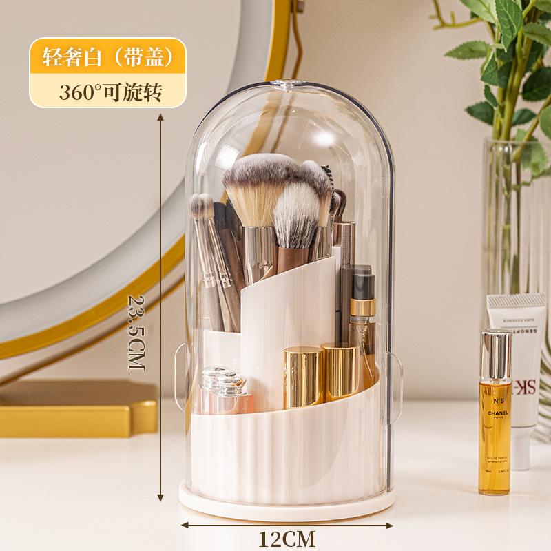 Rotary Dustproof Cosmetic Brush Storage Tube Suitable for Dressing Table Cosmetics with Lid Storage Box Shelf Pen Holder
Rotary Dustproof Cosmetic Brush Storage Tube Suitable for Dressing Table Cosmetics with Lid Storage Box Shelf Pen Holder