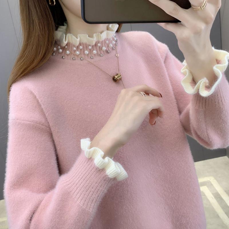 Товстий светр осінь-зима Жіночий в язаний пуловер в рубчик, светр з довгим рукавом, модний тонкий джемпер, м який, теплий, жіночий One Size рожевий
Товстий светр осінь-зима Жіночий в язаний пуловер в рубчик, светр з довгим рукавом, модний тонкий джемпер, м який, теплий, жіночий One Size рожевий