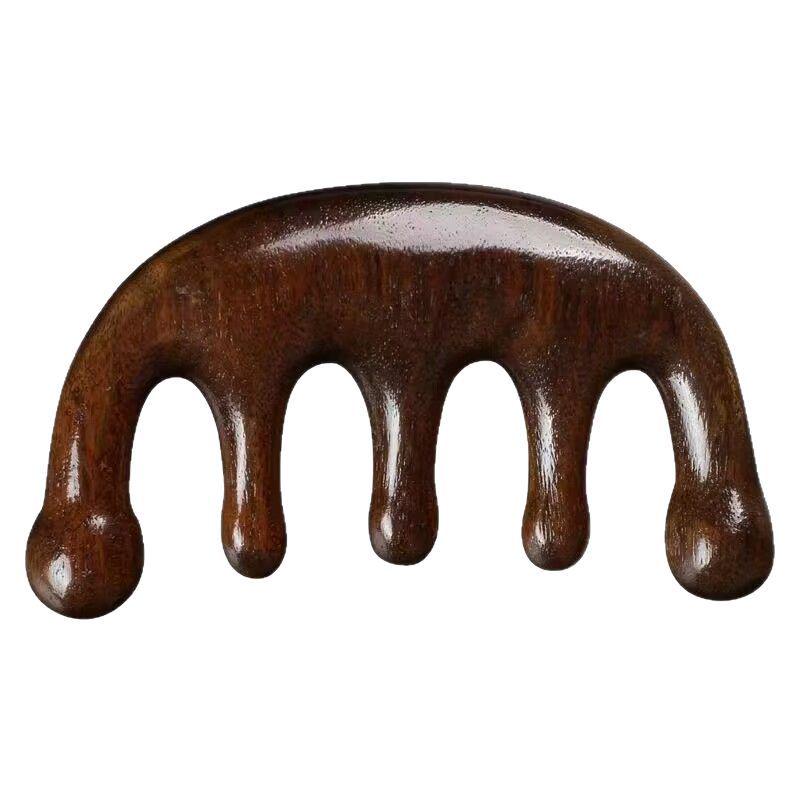 Little Dolphin Portable Five-Tooth Sandalwood Massage Comb with Ball Tips Five-Tooth Comb
Little Dolphin Portable Five-Tooth Sandalwood Massage Comb with Ball Tips Five-Tooth Comb