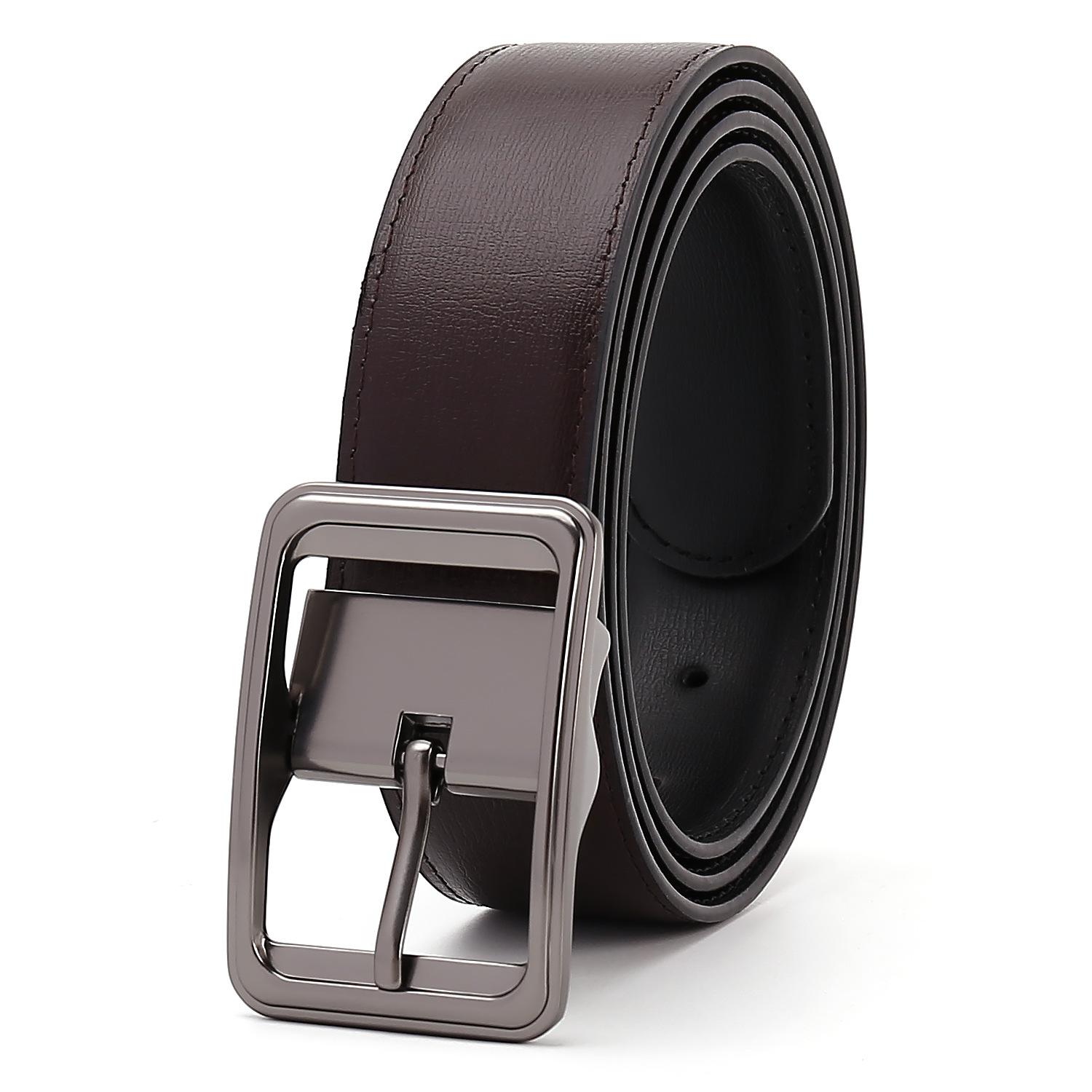 Ремень с японской пряжкой, мужской кожаный повседневный двухслойный ремень из коровьей кожи, мужской ремень высокого класса 120cm темно-коричневого
Ремень с японской пряжкой, мужской кожаный повседневный двухслойный ремень из коровьей кожи, мужской ремень высокого класса 120cm темно-коричневого