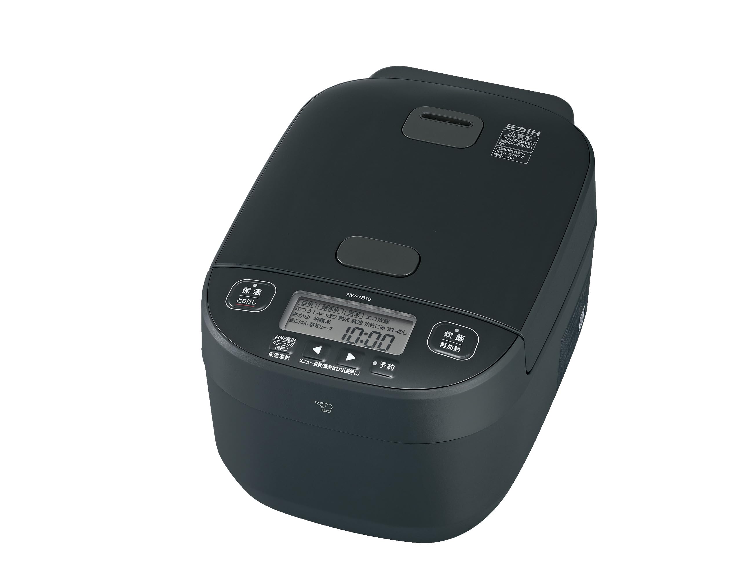 Zojirushi Rice Cooker Extreme Pressure IH Made in 2 Points to Clean Every Slate Black 5.5 Cups, Cooking, Type, Japan, Time, NW-YB10AM-BZ
Zojirushi Rice Cooker Extreme Pressure IH Made in 2 Points to Clean Every Slate Black 5.5 Cups, Cooking, Type, Japan, Time, NW-YB10AM-BZ