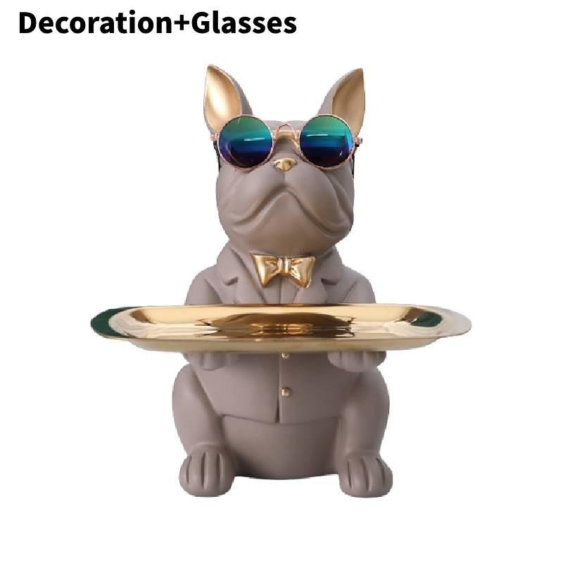 Скандинавская скульптура бульдога, статуэтка собаки, хранение ювелирных изделий и монет, настольный подарок, украшение Gray
Скандинавская скульптура бульдога, статуэтка собаки, хранение ювелирных изделий и монет, настольный подарок, украшение Gray