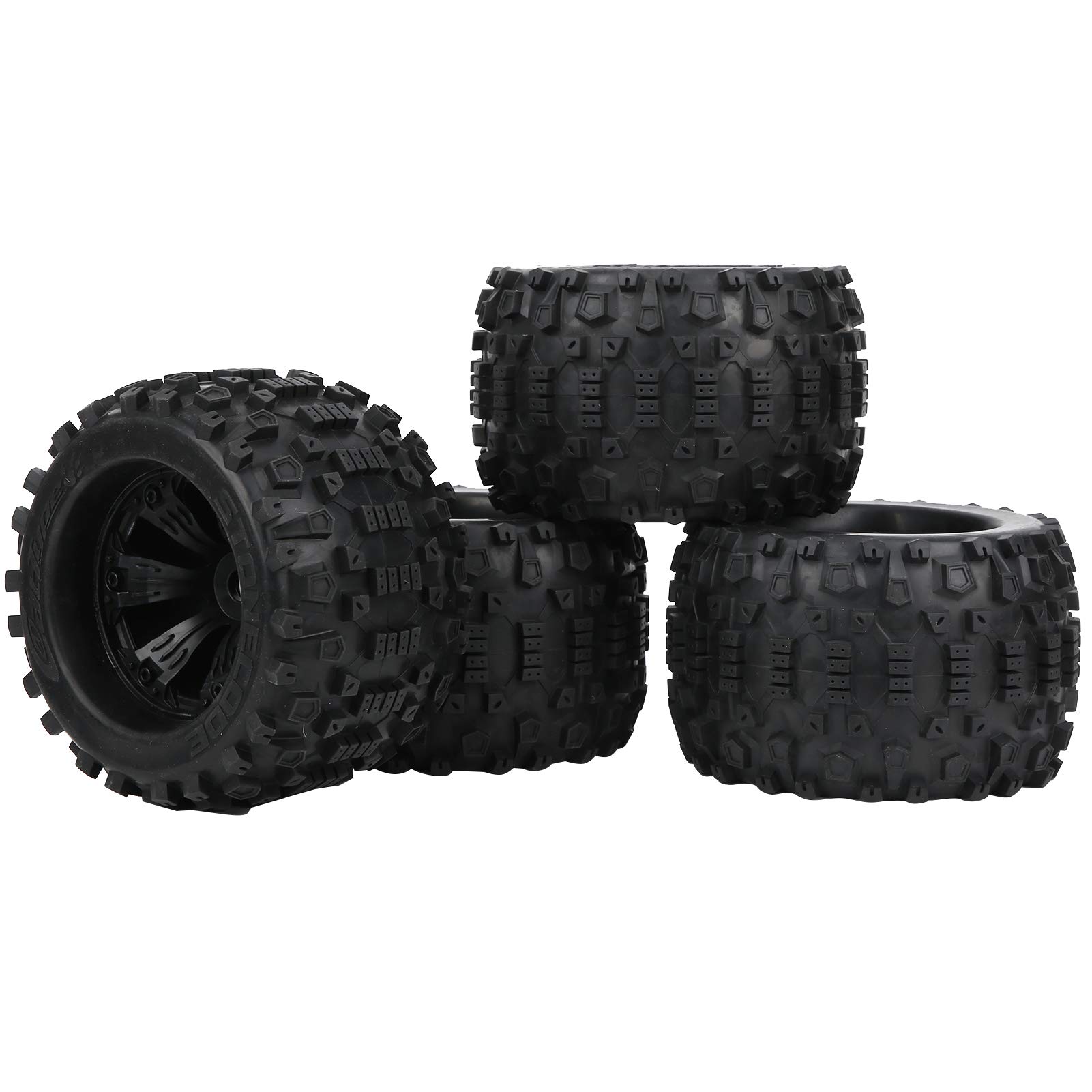 RC Car Wheel 4pcs RC 170x103mm Practical Sturdy and Durable Black RC Accessories for Model Car ZD Racing Large Foot Remote Control Car Tires, Tires, чорний
RC Car Wheel 4pcs RC 170x103mm Practical Sturdy and Durable Black RC Accessories for Model Car ZD Racing Large Foot Remote Control Car Tires, Tires, чорний