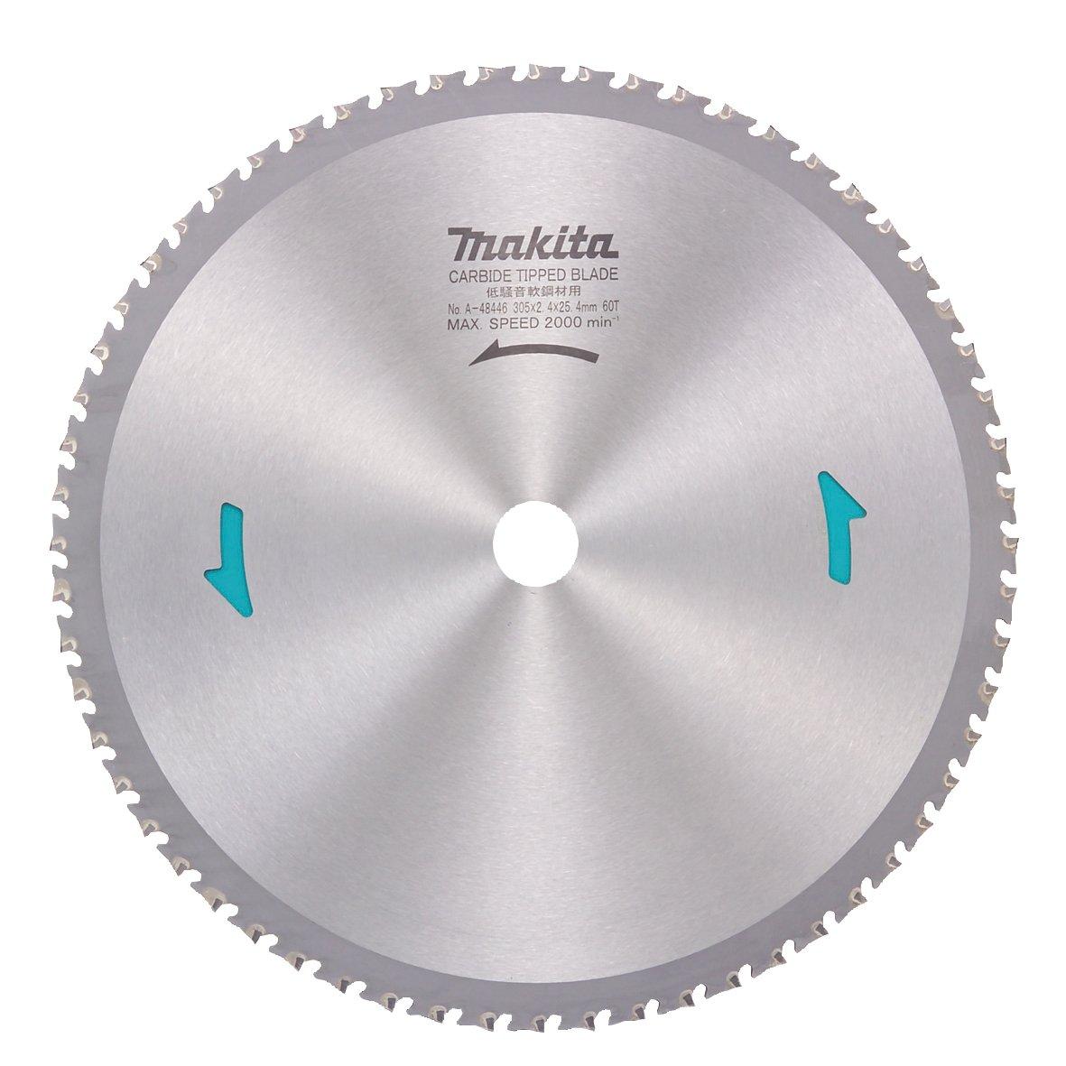 Makita Chip Saw Low Noise For Mild Steel Materials Outer Diameter 305mm Number of Blades 60T A-48446
Makita Chip Saw Low Noise For Mild Steel Materials Outer Diameter 305mm Number of Blades 60T A-48446