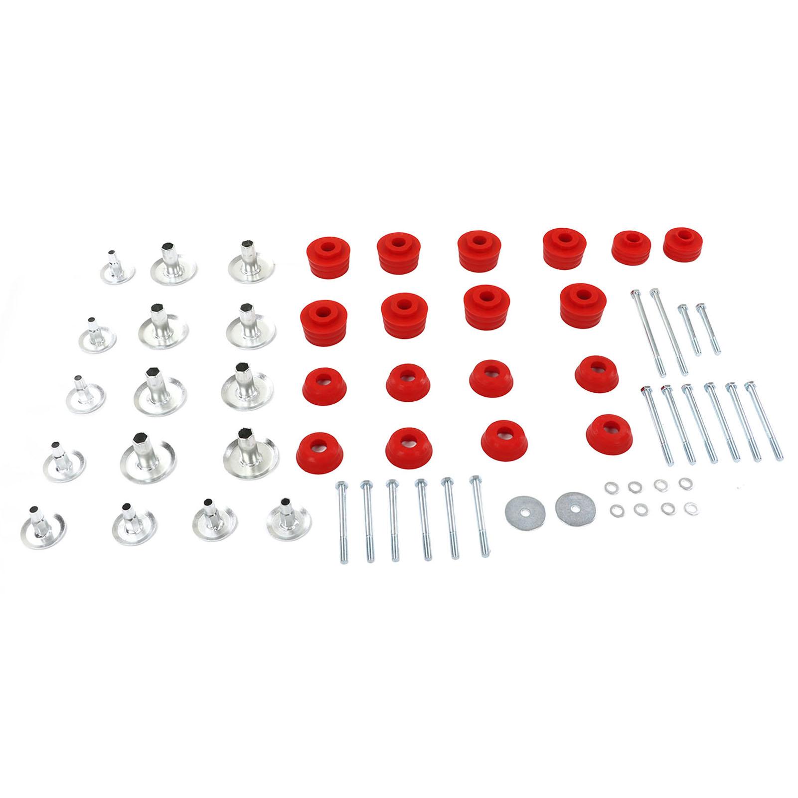 Body Cab Mount Bushing Kit KF04060BK Frame Cushion Hardware Set Replacement for Ford 2WD 4WD Super Duty 2008‑2016
Body Cab Mount Bushing Kit KF04060BK Frame Cushion Hardware Set Replacement for Ford 2WD 4WD Super Duty 2008‑2016