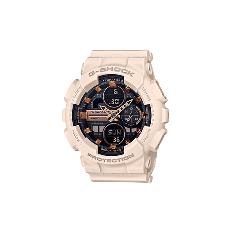 Casio LCD/Analog Dual Display Series G-SHOCK Waterproof and Shockproof Sports Watch Quartz Movement Resin Strap Japanese and Korean GMA-S140M-4APRD чёрный
Casio LCD/Analog Dual Display Series G-SHOCK Waterproof and Shockproof Sports Watch Quartz Movement Resin Strap Japanese and Korean GMA-S140M-4APRD чёрный