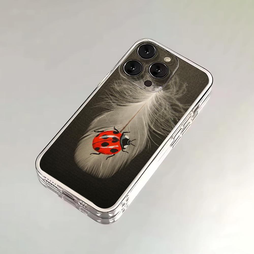 Ladybug Insect Red Black Phone Case For iPhone 16,15,14,13,12,11 Plus,Pro,Max,XR,XS,X,7,8 SE,Mini Transparent Silicone Soft iPhone11
Ladybug Insect Red Black Phone Case For iPhone 16,15,14,13,12,11 Plus,Pro,Max,XR,XS,X,7,8 SE,Mini Transparent Silicone Soft iPhone11