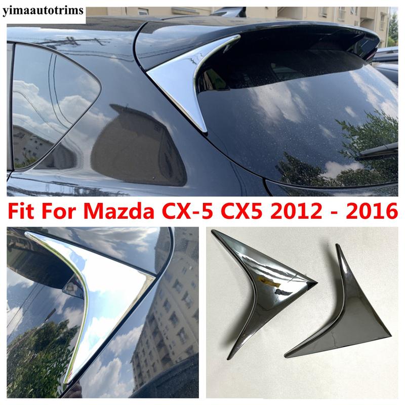 Rear Door Side Window Triangle Tail Spoilers Decor Panel Cover Kit Trim ABS Exterior Accessories For Mazda CX-5 CX5 2012 - 2016
Rear Door Side Window Triangle Tail Spoilers Decor Panel Cover Kit Trim ABS Exterior Accessories For Mazda CX-5 CX5 2012 - 2016