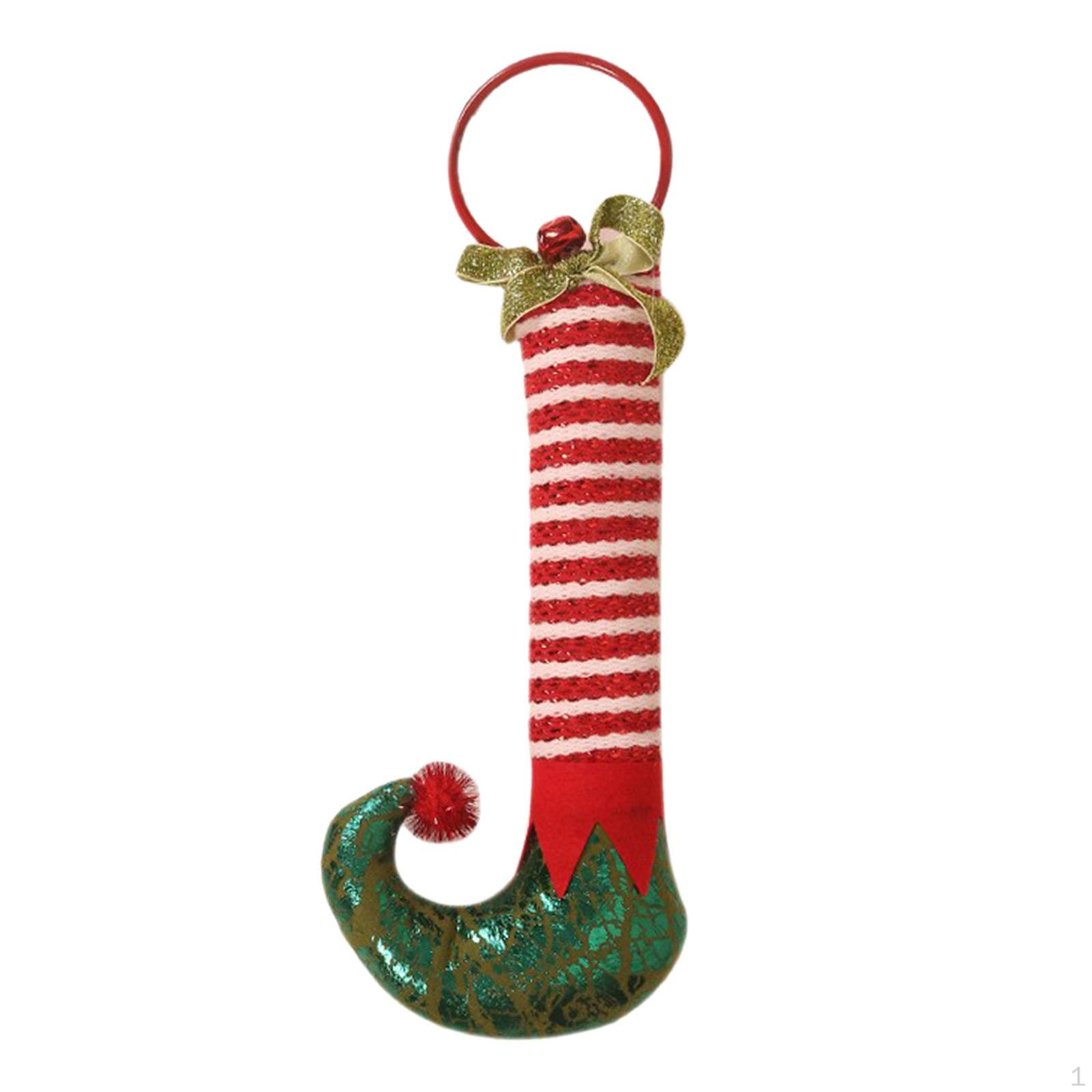 Christmas Elf Leg Feet Ornaments Plaid Plush Stuffed with Fixed Wire Tree
Christmas Elf Leg Feet Ornaments Plaid Plush Stuffed with Fixed Wire Tree