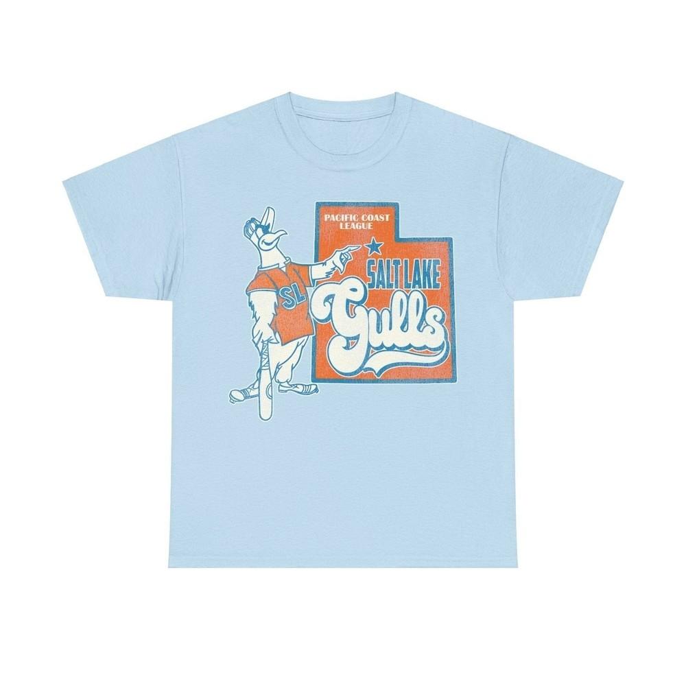 Salt Lake Gulls Utah Nostalgic Retro Baseball Team T-shirt 3XL
Salt Lake Gulls Utah Nostalgic Retro Baseball Team T-shirt 3XL