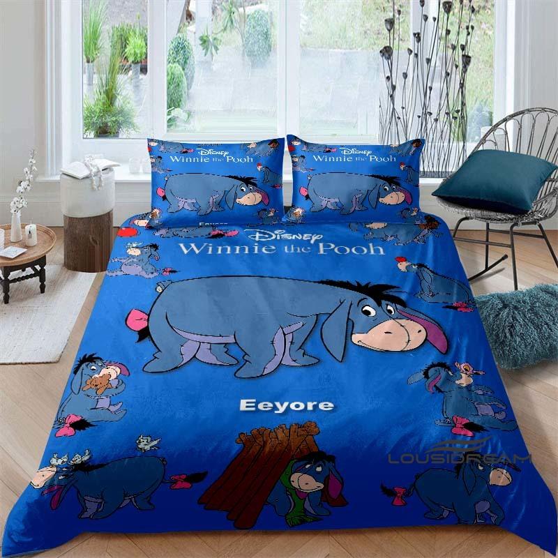 (Eeyore) Bedding Set, 3D Printed Cartoon Pattern Duvet Cover, Soft and Comfortable, King Size, Suitable as a Gift for Boys and 155X200cm
(Eeyore) Bedding Set, 3D Printed Cartoon Pattern Duvet Cover, Soft and Comfortable, King Size, Suitable as a Gift for Boys and 155X200cm