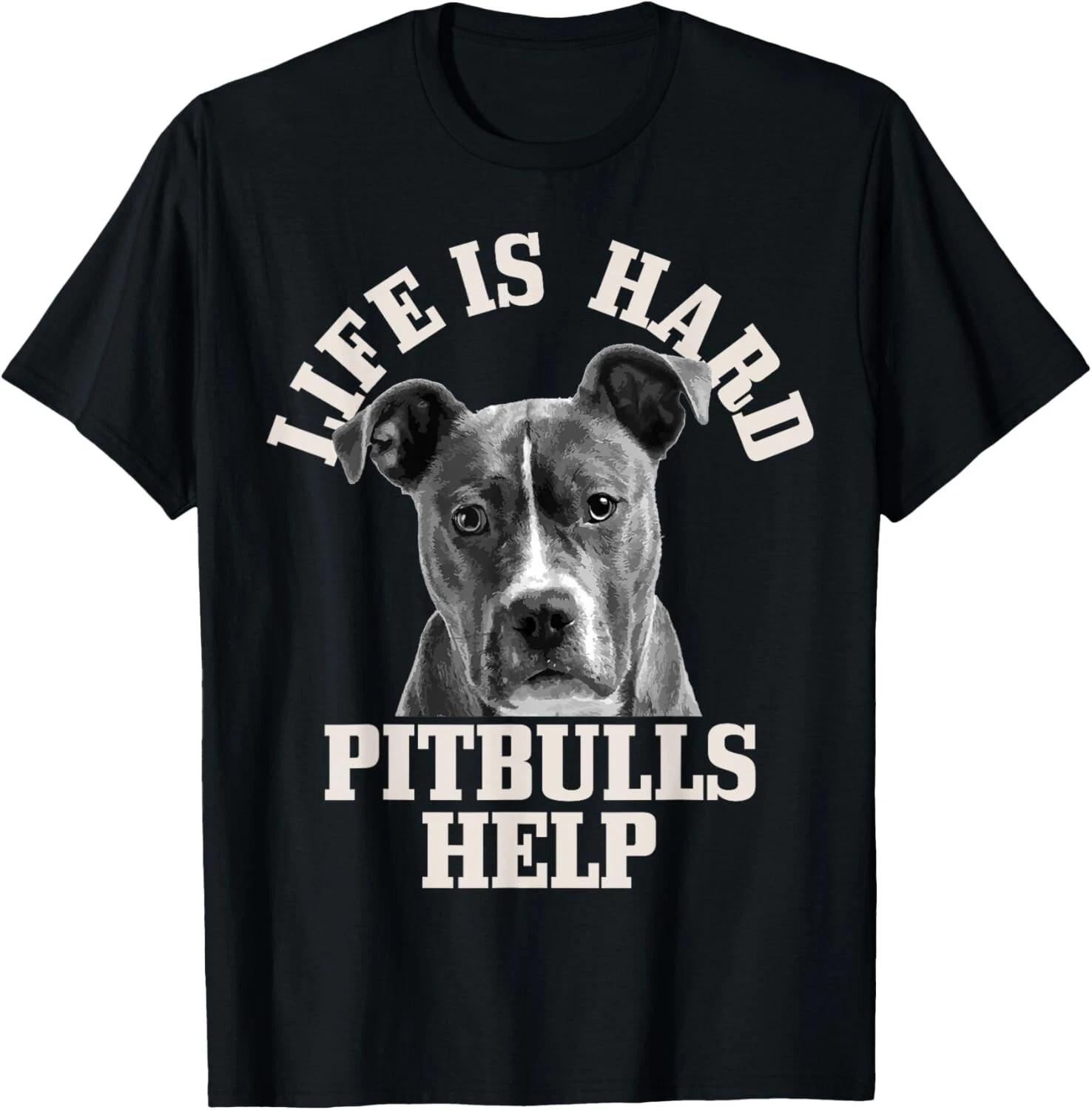 Pitbull Mom Dad Life Is Hard Pitbulls Help Cute Funny Dog Gift Unisex T-Shirt S
Pitbull Mom Dad Life Is Hard Pitbulls Help Cute Funny Dog Gift Unisex T-Shirt S