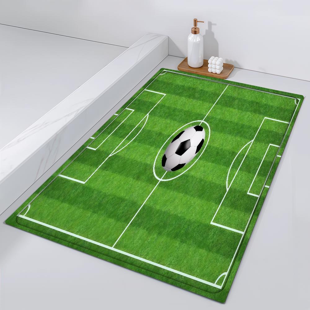 Door Mat Cartoon Bedside Field Entrance Bath Floor Decoration Corridor Children Door Football Mat Carpet Living Room Balcony 40cm x 60cm
Door Mat Cartoon Bedside Field Entrance Bath Floor Decoration Corridor Children Door Football Mat Carpet Living Room Balcony 40cm x 60cm