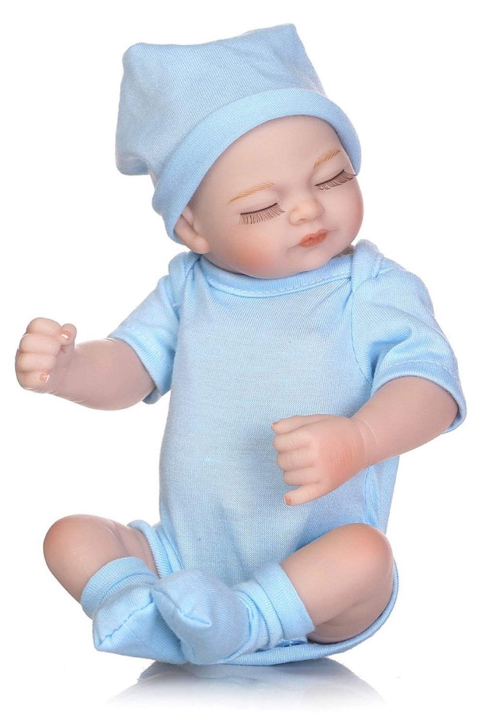 MORYTRADE Reborn Baby Doll Toy, Bathtime, Realistic, 27cm, Ages 6+, Light Blue
MORYTRADE Reborn Baby Doll Toy, Bathtime, Realistic, 27cm, Ages 6+, Light Blue
