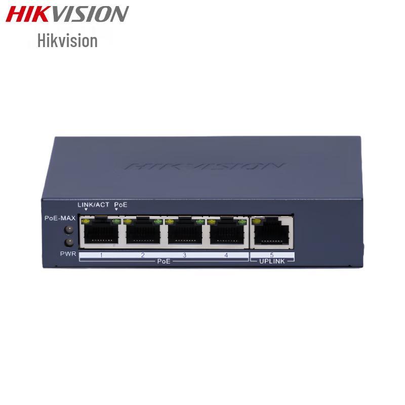 Hikvision Desktop Gigabit Unmanaged PoE Switch
Hikvision Desktop Gigabit Unmanaged PoE Switch