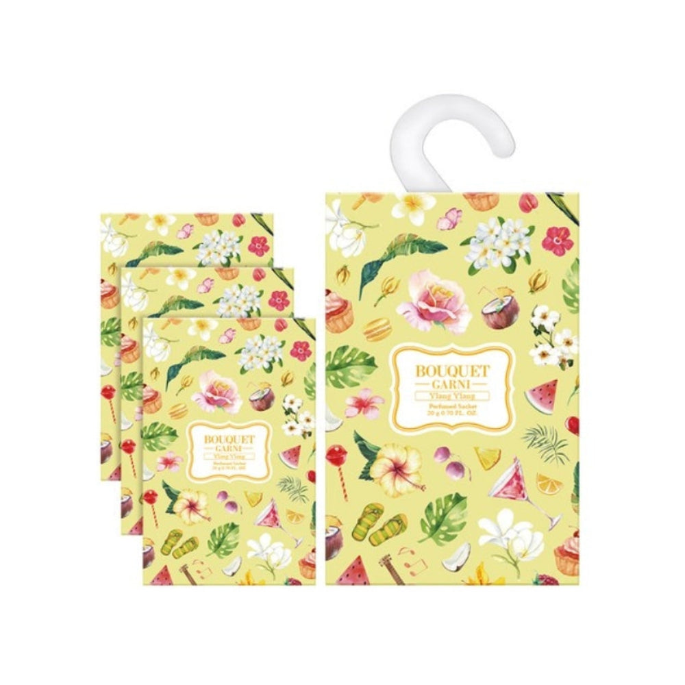 Bouquet Garni Ylang Ylang Perfumed Sachet 20g*4Pcs/8Pcs 4Pcs
Bouquet Garni Ylang Ylang Perfumed Sachet 20g*4Pcs/8Pcs 4Pcs