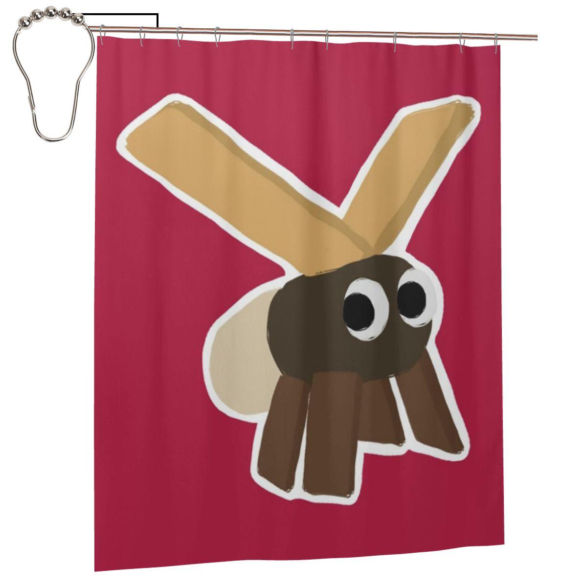 Charmallow Woods Bugsnax Characters Shower Curtain Bathroom Polyester Waterproof Bath Curtains With Hooks W60H190(CM)-1 Pcs
Charmallow Woods Bugsnax Characters Shower Curtain Bathroom Polyester Waterproof Bath Curtains With Hooks W60H190(CM)-1 Pcs
