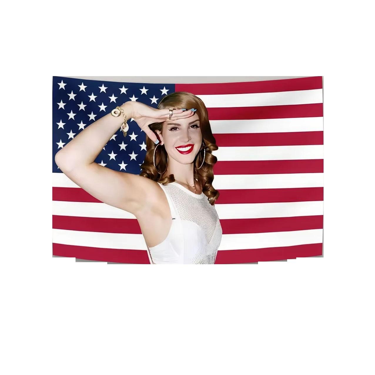 Гобелен Lana Del Rey Флаг Напечатанное Настенное Искусство Наружный Декор Мерч для Фанатов Американской Поп-Певицы Декор для Дома Сада 74x94cm(29x37in)
Гобелен Lana Del Rey Флаг Напечатанное Настенное Искусство Наружный Декор Мерч для Фанатов Американской Поп-Певицы Декор для Дома Сада 74x94cm(29x37in)