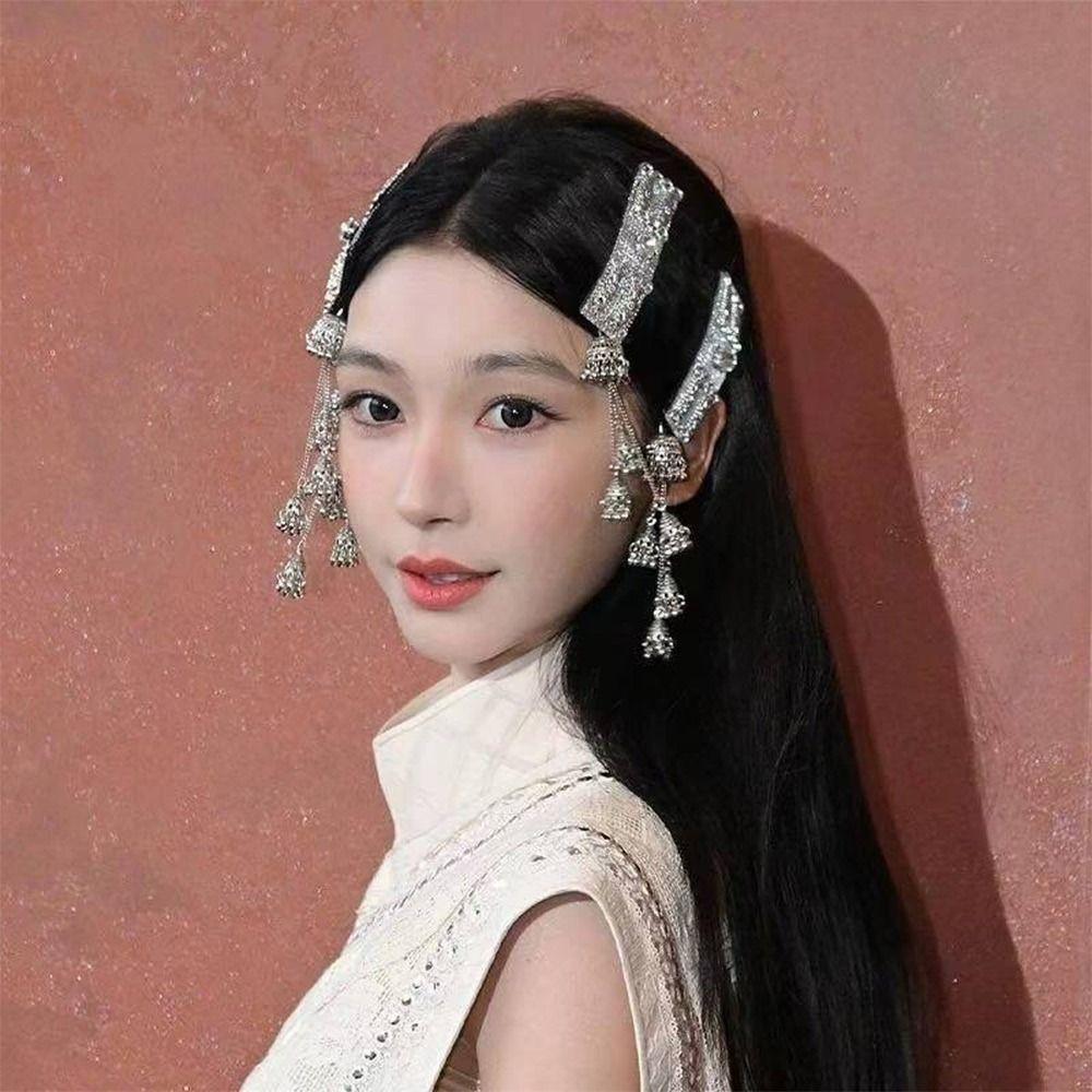 Showcasing Cultural Charm Tassels Hair Clips Vintage Bangs Barrette Fashion Hair Accessories A
Showcasing Cultural Charm Tassels Hair Clips Vintage Bangs Barrette Fashion Hair Accessories A