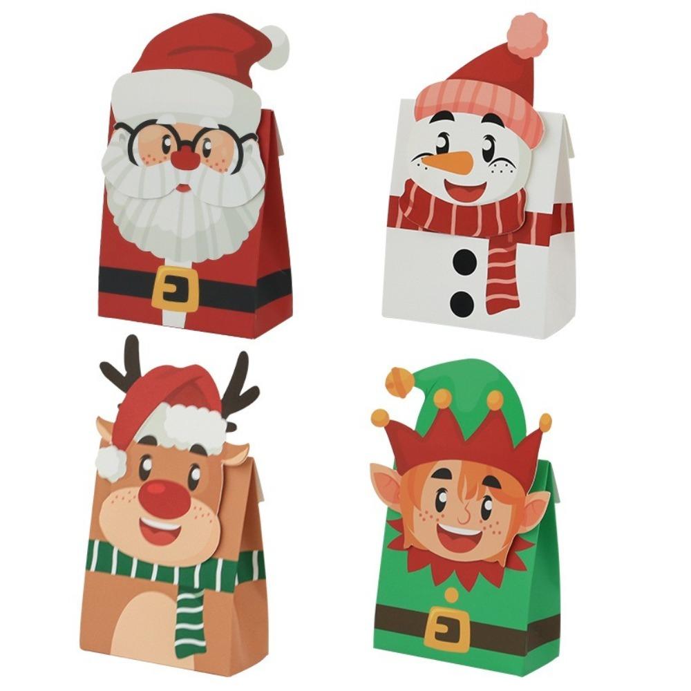 10PCS Santa Claus Gift Boxes Kraft Paper Christmas Gift Cartoon Bag Christmas Party Decoration Child
10PCS Santa Claus Gift Boxes Kraft Paper Christmas Gift Cartoon Bag Christmas Party Decoration Child