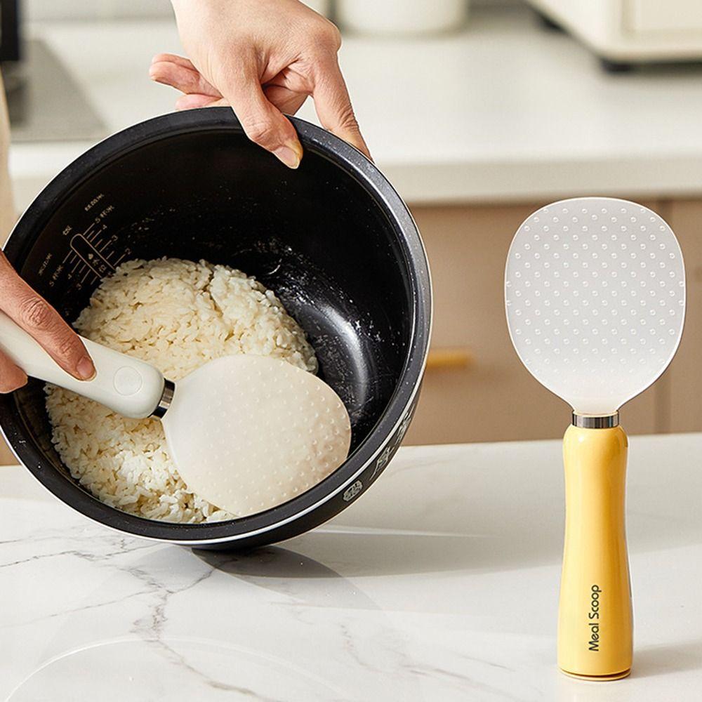 Household Tumbler Anti-Stick Rice Spoon Durable Rice Shovel Standing Rice Spoon Kitchen Tools Yellow-A
Household Tumbler Anti-Stick Rice Spoon Durable Rice Shovel Standing Rice Spoon Kitchen Tools Yellow-A