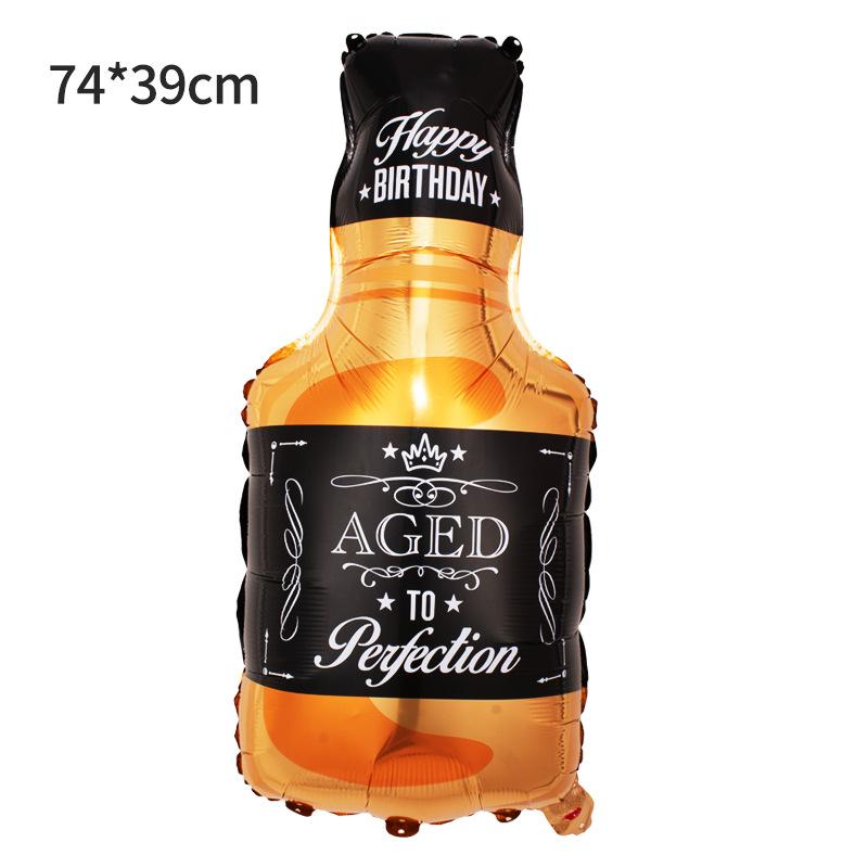 1Pcs Champagne Root Beer Bottle Series Алюмінієві повітряні кулі День батька День матері Весілля День народження Декор Повітряні кулі Other
1Pcs Champagne Root Beer Bottle Series Алюмінієві повітряні кулі День батька День матері Весілля День народження Декор Повітряні кулі Other