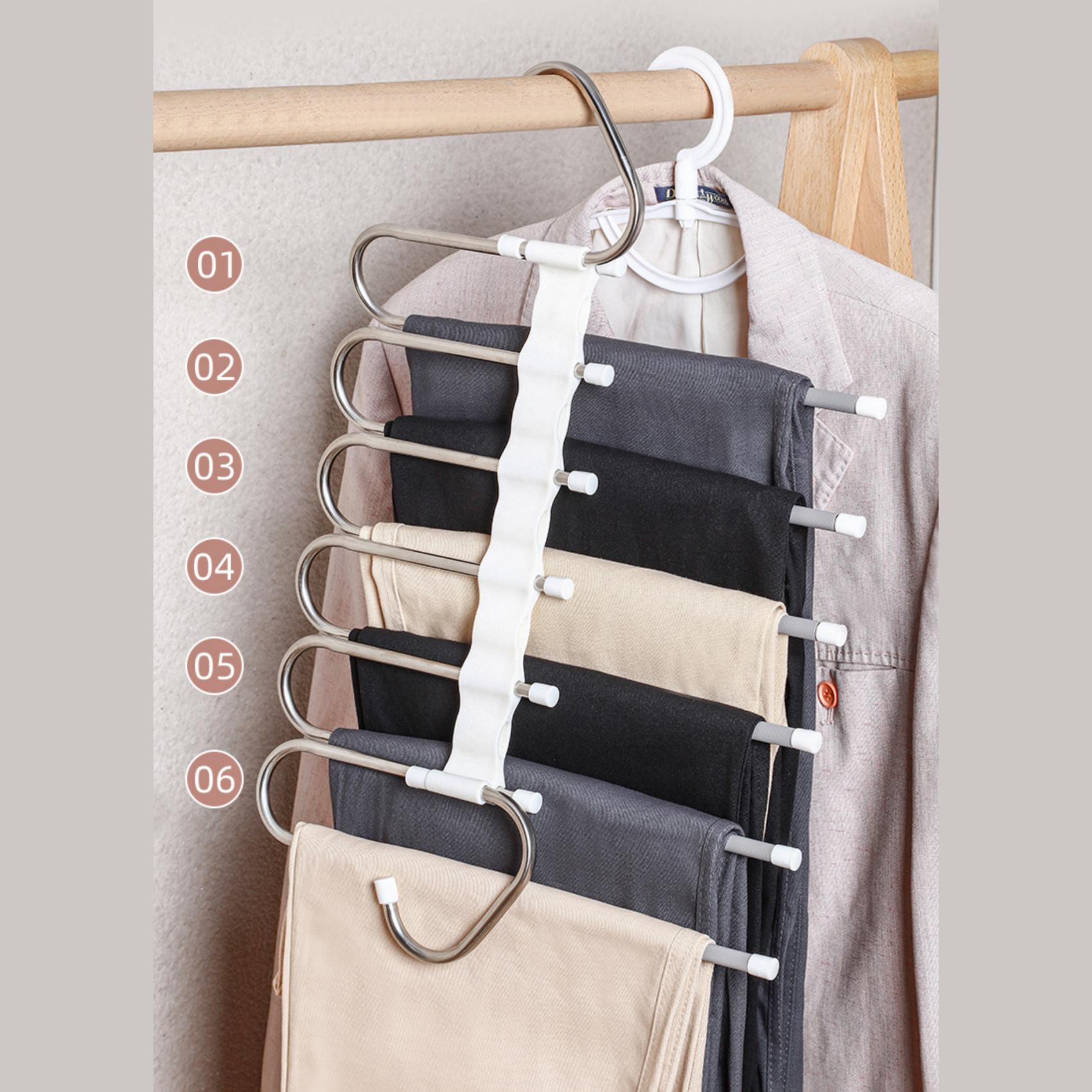Folding clothes hanger does not take up space, multifunctional storage tool, multi-layer folding drawer Pants hanger
Folding clothes hanger does not take up space, multifunctional storage tool, multi-layer folding drawer Pants hanger