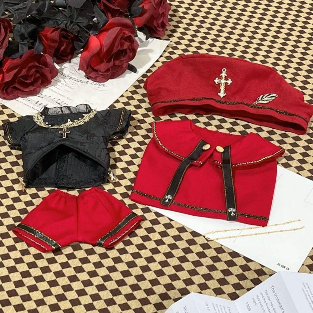 Cross 20cm Cotton Doll Clothes Knight Pattern Cute Doll 20cm Clothes Cotton Stuffed Toys красный
Cross 20cm Cotton Doll Clothes Knight Pattern Cute Doll 20cm Clothes Cotton Stuffed Toys красный