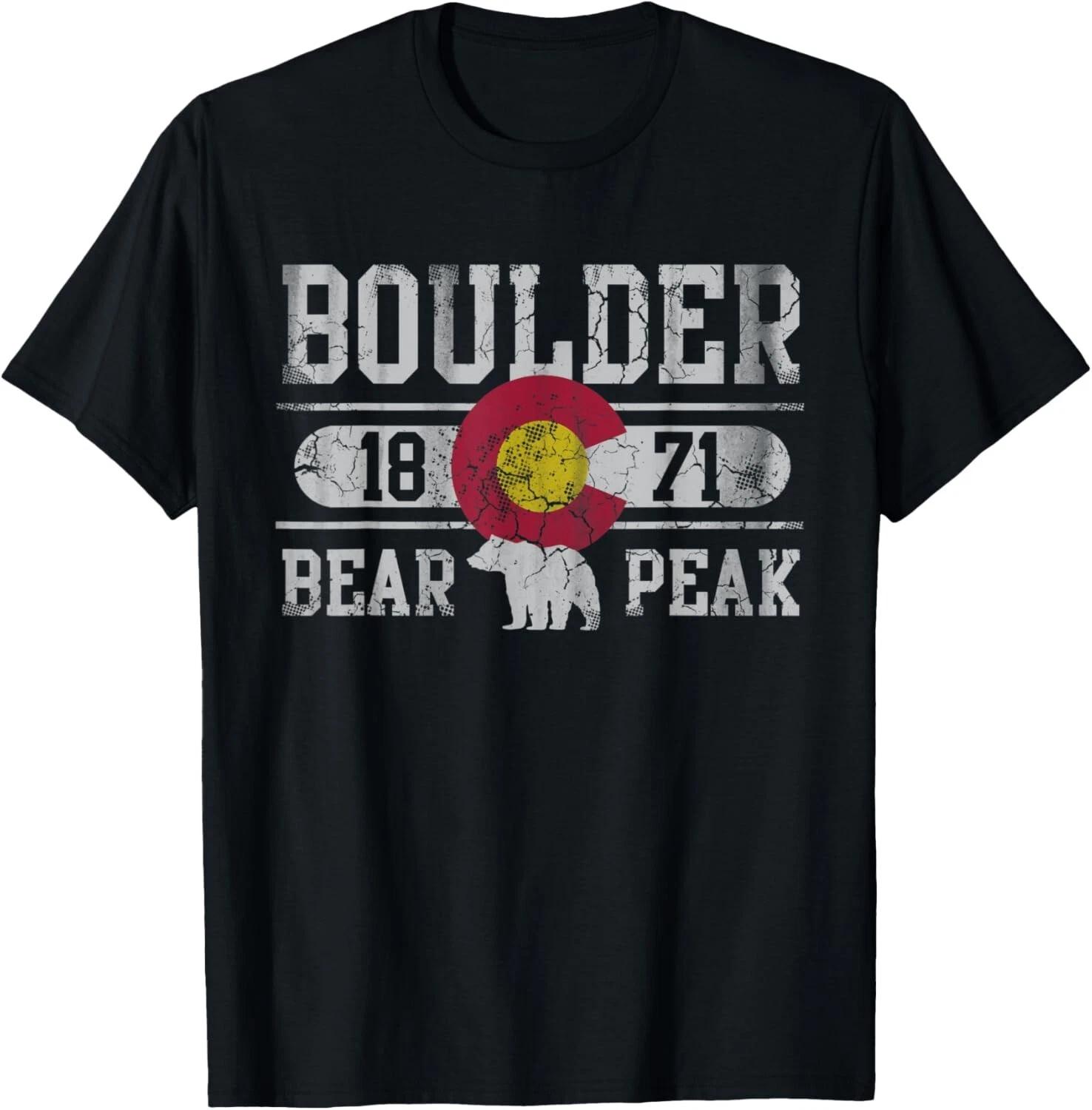Colorado State Bear Peak Boulder Vintage Distressed Tee Gift Unisex T-Shirt S
Colorado State Bear Peak Boulder Vintage Distressed Tee Gift Unisex T-Shirt S