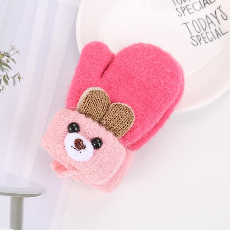 Kids Gloves Winter Warm Baby Gloves Cartoon Bear Baby Mittens Windproof Thicken Mitten For Kids Boys Girls Baby Accessories розовый
Kids Gloves Winter Warm Baby Gloves Cartoon Bear Baby Mittens Windproof Thicken Mitten For Kids Boys Girls Baby Accessories розовый