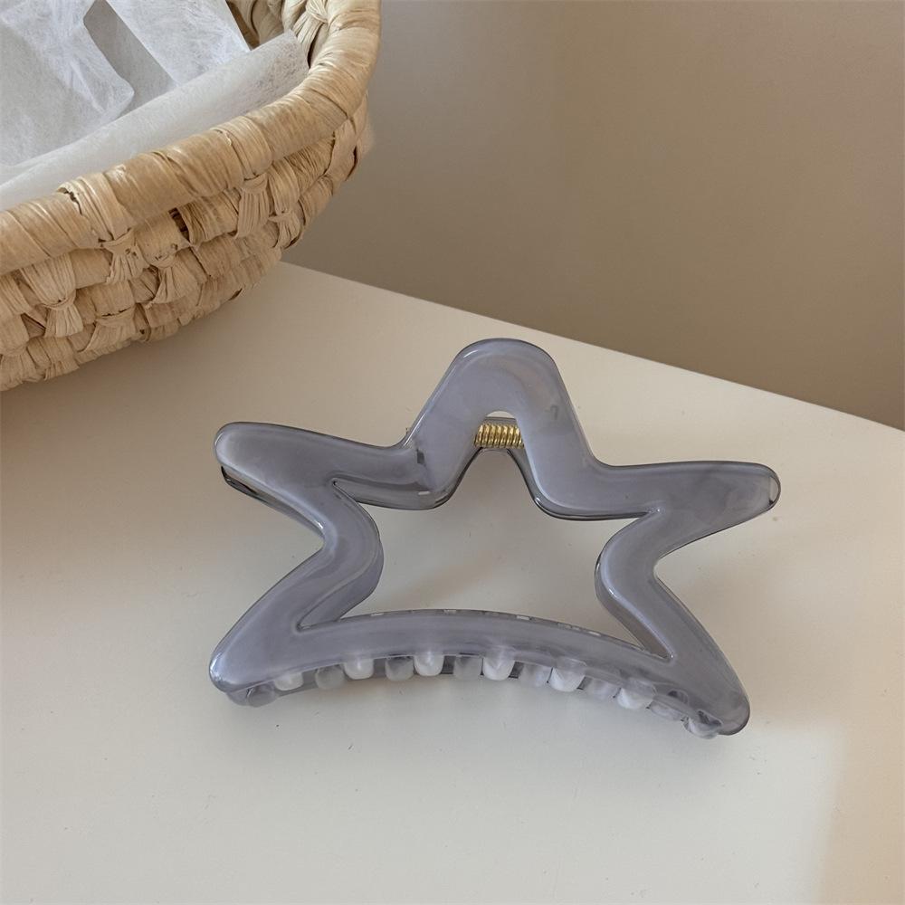 2025 New Crystal Jelly Star Claw Clip for Thick Hair INS Causal Fashion| Volume Hair Claw Clip for Girls Chic Hair Accessories
2025 New Crystal Jelly Star Claw Clip for Thick Hair INS Causal Fashion| Volume Hair Claw Clip for Girls Chic Hair Accessories