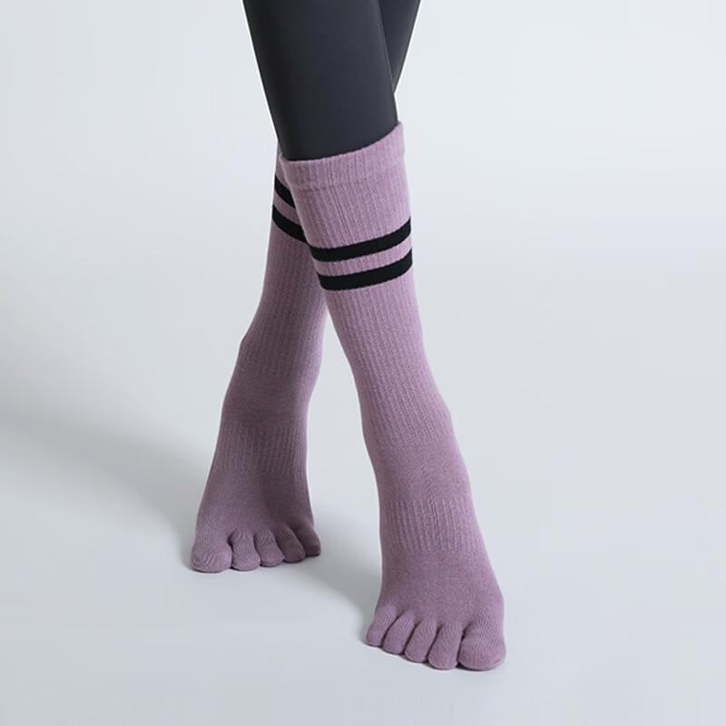 MDNGMDNG Double Bar Non-slip Long Yoga Socks One Size
MDNGMDNG Double Bar Non-slip Long Yoga Socks One Size