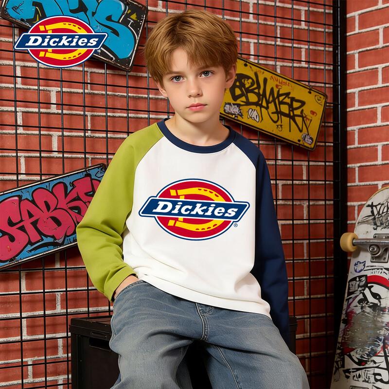 Детская футболка с длинным рукавом Dickies для мальчиков и девочек 120
Детская футболка с длинным рукавом Dickies для мальчиков и девочек 120