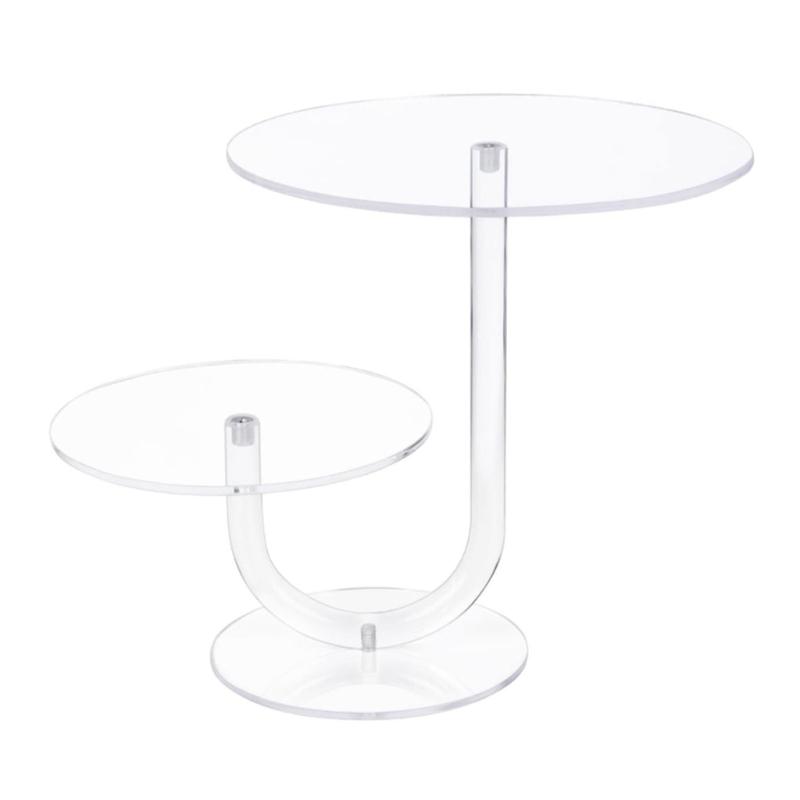 Elegant 2 Tierd Cake Holder Acrylic Cake Display Stand Cupcake Presentation Rack for Weddings and Parties Dessert Shelf
Elegant 2 Tierd Cake Holder Acrylic Cake Display Stand Cupcake Presentation Rack for Weddings and Parties Dessert Shelf