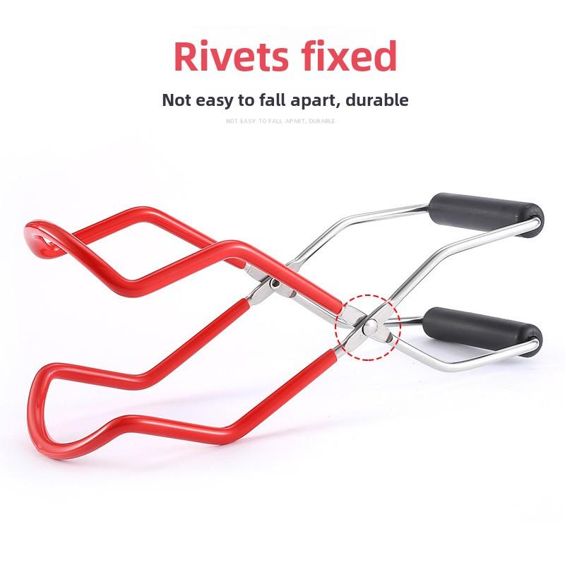 Pressure Cooker Anti-scald Canning Multifunctional Milk Bottle High Temperature Resistant Non-slip Dish Extraction Cleaning Clip Red-Black Handle
Pressure Cooker Anti-scald Canning Multifunctional Milk Bottle High Temperature Resistant Non-slip Dish Extraction Cleaning Clip Red-Black Handle