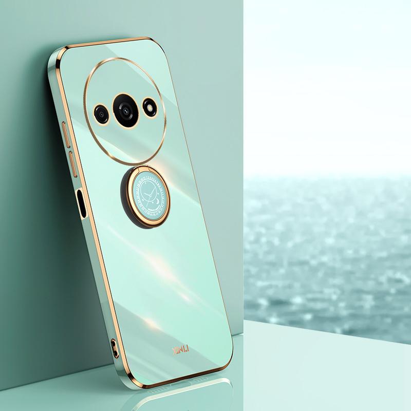 XINLI For Xiaomi Redmi A3 4G/Poco C61 4G Electroplating Case Ring Holder Kickstand Soft TPU Cover Red
XINLI For Xiaomi Redmi A3 4G/Poco C61 4G Electroplating Case Ring Holder Kickstand Soft TPU Cover Red
