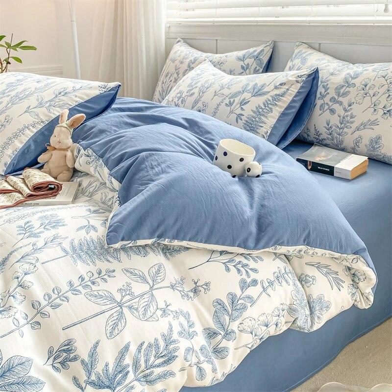 Комплект постельного белья Ins Style Washed Cotton Double Layer Пряжа утолщенный из четырех предметов Bed sheet&1.2m Three-piece
Комплект постельного белья Ins Style Washed Cotton Double Layer Пряжа утолщенный из четырех предметов Bed sheet&1.2m Three-piece