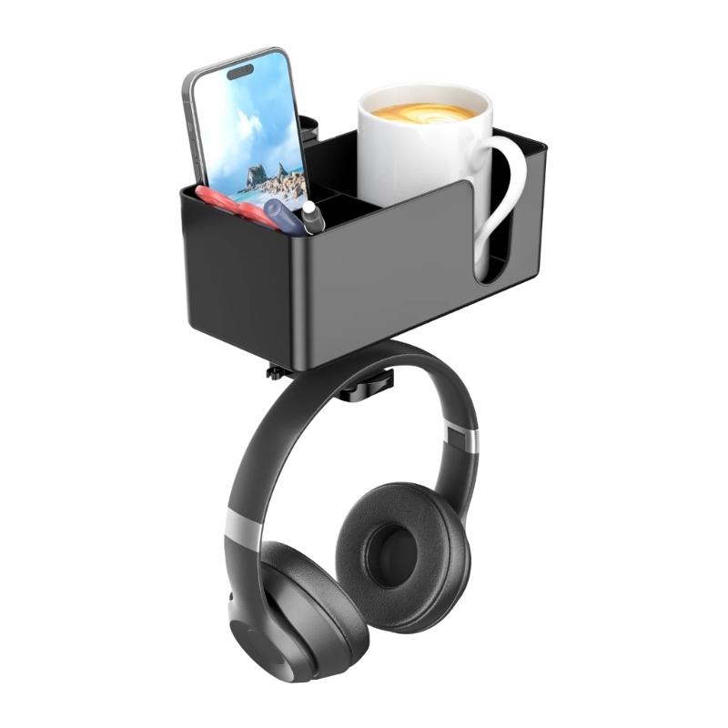 Drillless Installation Mount Stand with Adjustable Dividers and Concealed Hook For Efficient Desk Organization чорний
Drillless Installation Mount Stand with Adjustable Dividers and Concealed Hook For Efficient Desk Organization чорний