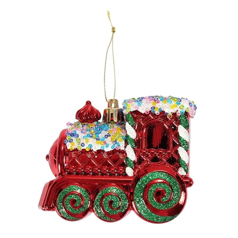 Retro Holiday Train With Metal Bell Durable PVC Hanging Decoration Safe For Kids Pet Indoor Outdoors Use
Retro Holiday Train With Metal Bell Durable PVC Hanging Decoration Safe For Kids Pet Indoor Outdoors Use