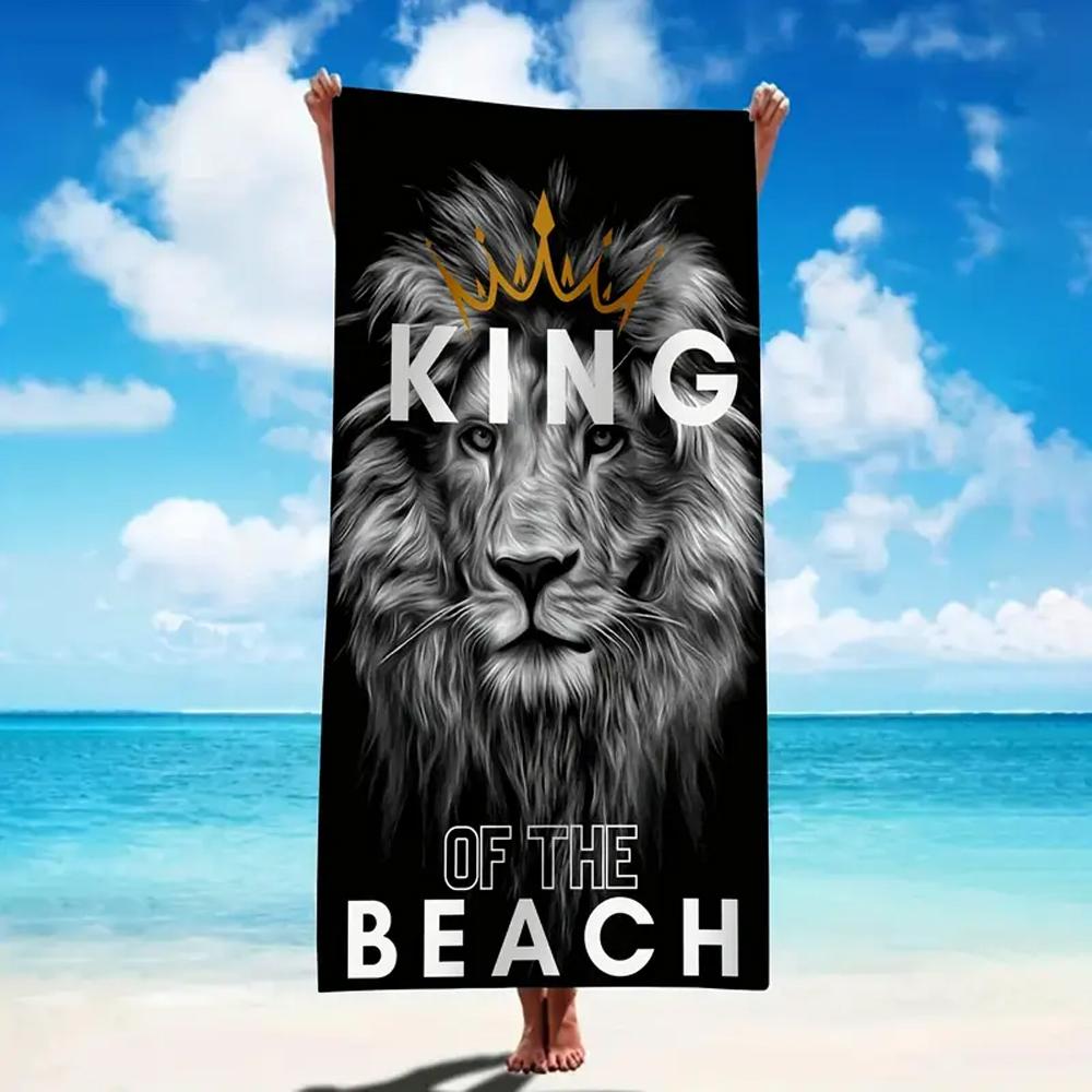 Tiger Lion Animal Beach Towel Digital Printing Thin Quick-Dry Anti-Sand Microfiber Lightweight for Swim Yoga Travel Gym Gift W30*H60(CM)
Tiger Lion Animal Beach Towel Digital Printing Thin Quick-Dry Anti-Sand Microfiber Lightweight for Swim Yoga Travel Gym Gift W30*H60(CM)