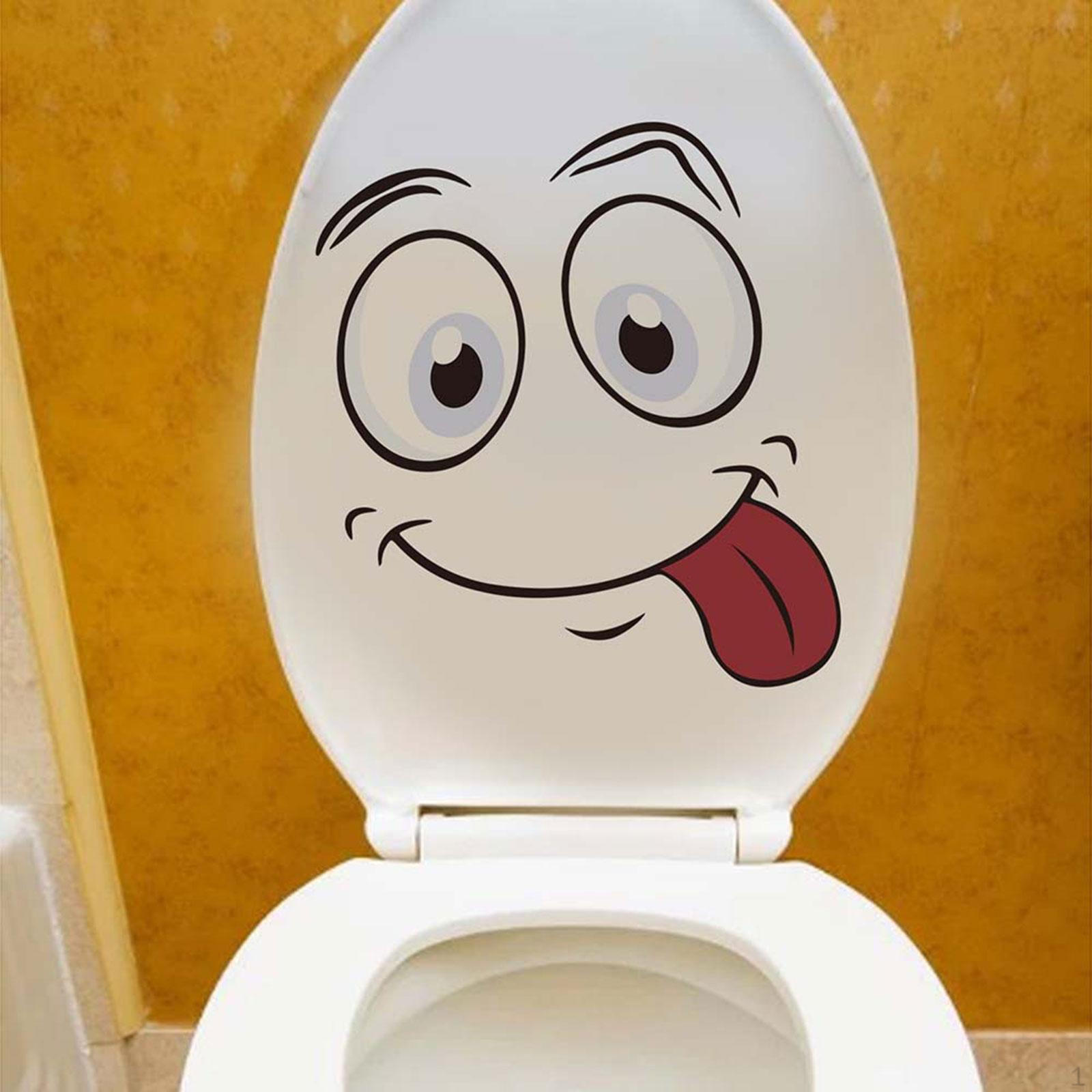 Funny Smiling Face Toilet Sticker Lid Decal Wall Art Decor Seat Mural for Restroom
Funny Smiling Face Toilet Sticker Lid Decal Wall Art Decor Seat Mural for Restroom