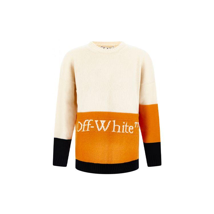 Off-White FW21 Свободный шерстяной свитер с логотипом и длинным рукавом в цветных блоках Мужской свитер Белый OMHE048F21KNI0012001 L
Off-White FW21 Свободный шерстяной свитер с логотипом и длинным рукавом в цветных блоках Мужской свитер Белый OMHE048F21KNI0012001 L