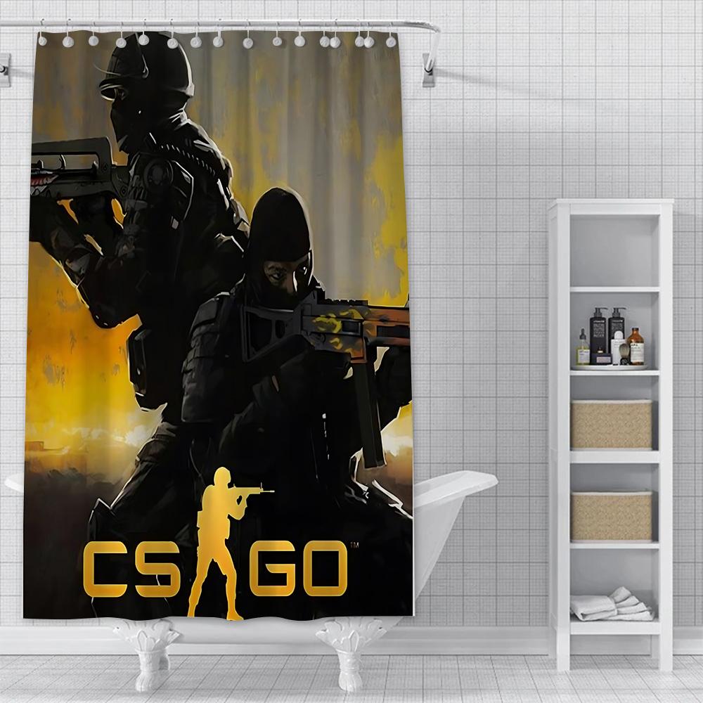 Горячая игра CSGO Занавеска для душа Водонепроницаемая полиэстеровая ткань Краска Красочные шторы для ванной Домашний декор для ванной комнаты Штора с крючком YL90x180cm
Горячая игра CSGO Занавеска для душа Водонепроницаемая полиэстеровая ткань Краска Красочные шторы для ванной Домашний декор для ванной комнаты Штора с крючком YL90x180cm