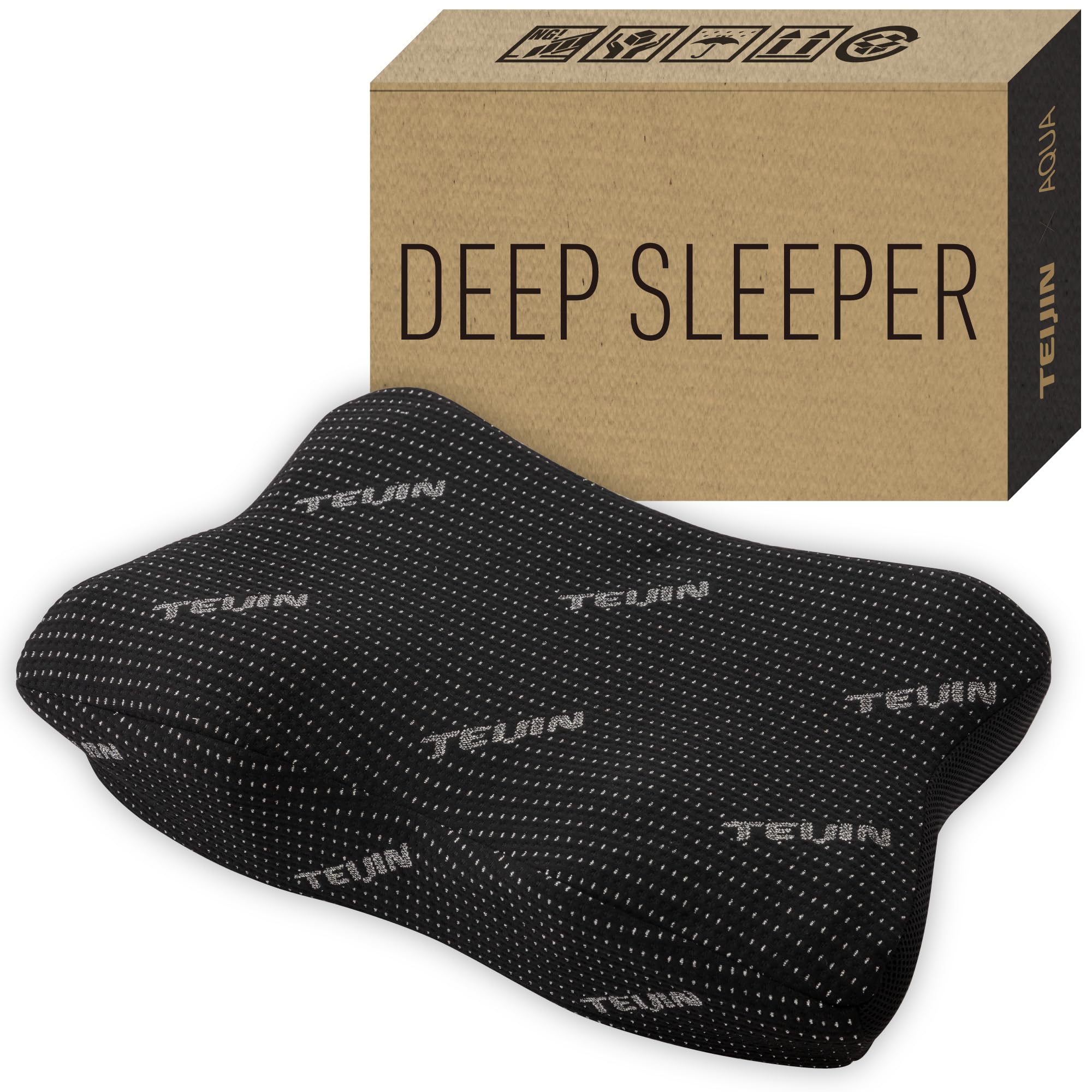 AQUA TEIJIN Чистая Комфортная Подушка Премиум DEEP SLEEPER Good Sleep Подушка 3 Слоя Структура Индивидуальный Черный Разработано Teijin Frontier x 60 x 39 x Вертикальный
AQUA TEIJIN Чистая Комфортная Подушка Премиум DEEP SLEEPER Good Sleep Подушка 3 Слоя Структура Индивидуальный Черный Разработано Teijin Frontier x 60 x 39 x Вертикальный