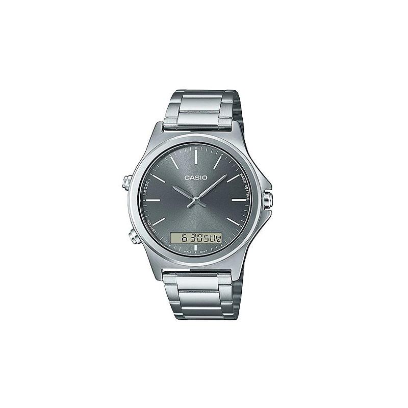 Casio STANDARD Series Classic Simple Exquisite Fashion Gray Waterproof Stopwatch Alarm Calendar Tri-fold Buckle Quartz Movement Japanese MTP-VC01D-8E серый
Casio STANDARD Series Classic Simple Exquisite Fashion Gray Waterproof Stopwatch Alarm Calendar Tri-fold Buckle Quartz Movement Japanese MTP-VC01D-8E серый