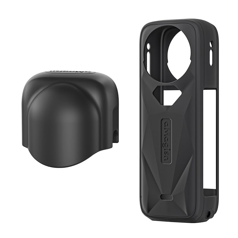 MAXOLA Insta360 X5 Silica Gel Protective Cover Silicone Case Durable Protective Cover Silicone Cover Cover Lens Scratch-Resistant, Dust-Proof, (Body + чорний
MAXOLA Insta360 X5 Silica Gel Protective Cover Silicone Case Durable Protective Cover Silicone Cover Cover Lens Scratch-Resistant, Dust-Proof, (Body + чорний