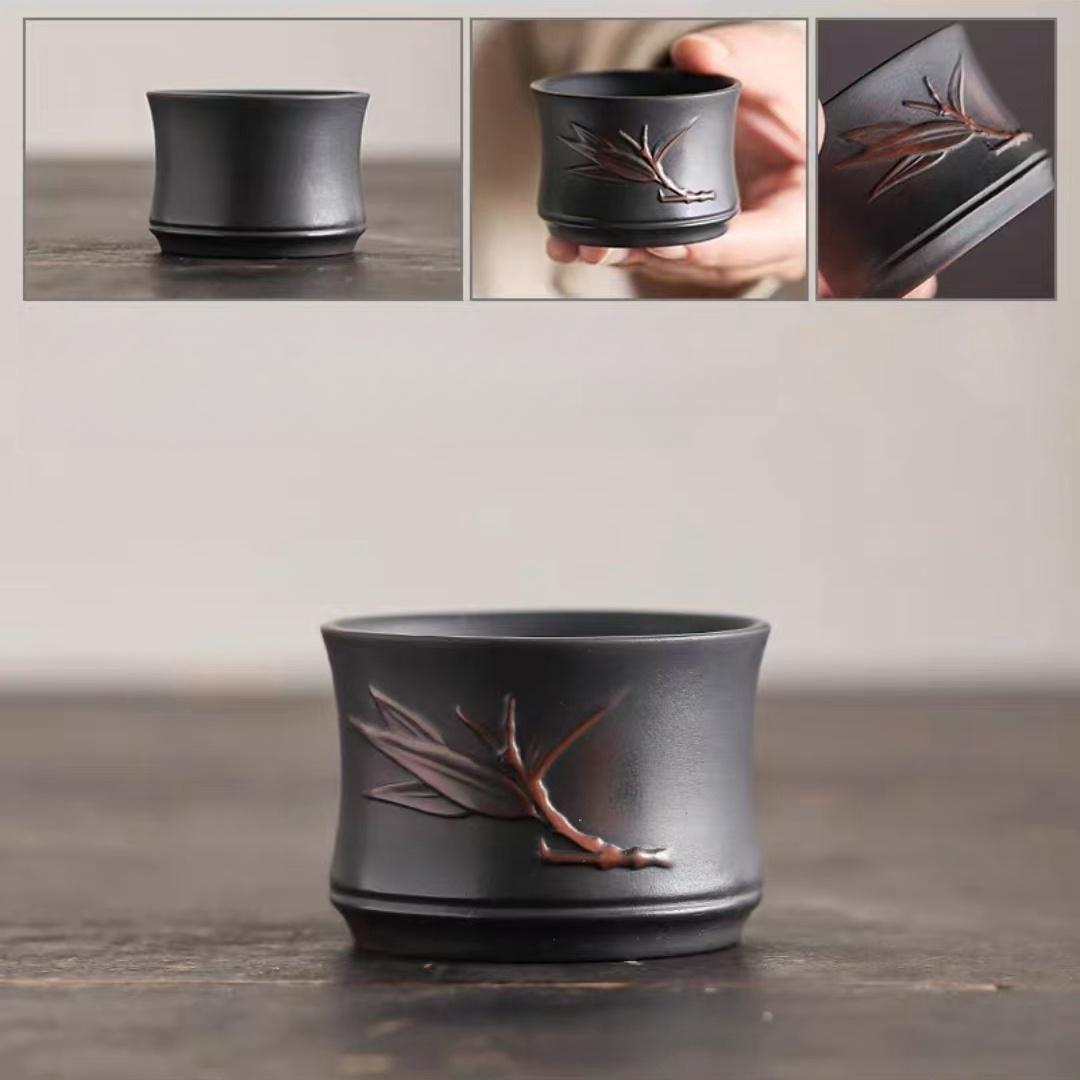Retro Bamboo Teacups Purple Pottery Tea Set Cups Kung Fu Tea Cup Ceramics Teaware Cup for tea Small Teacup 200ml
Retro Bamboo Teacups Purple Pottery Tea Set Cups Kung Fu Tea Cup Ceramics Teaware Cup for tea Small Teacup 200ml