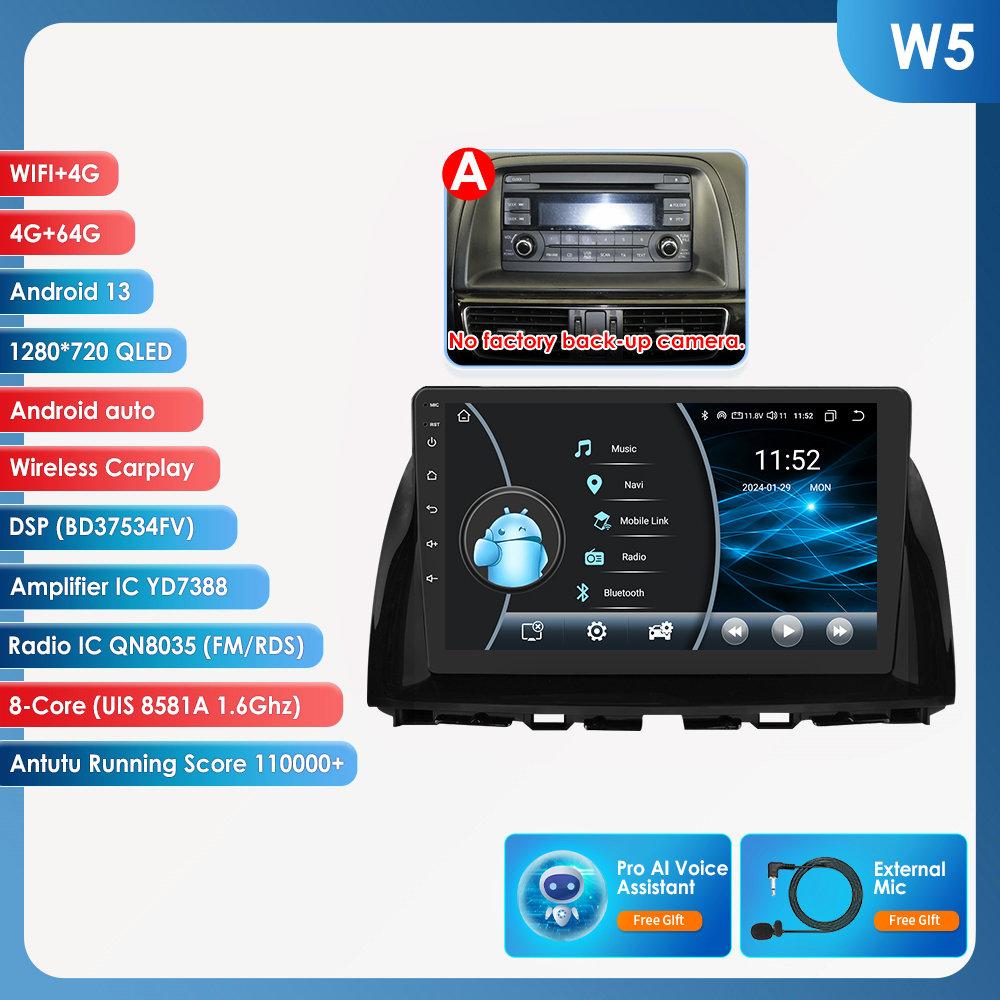 Ossuret Для Mazda CX5 CX-5 CX 5 2012 - 2015 Автомагнитола Мультимедийный Видеоплеер Навигация Android 13 2 Din Carplay 4G-LTE RDS Интеллектуальный DVR DAB W5 A 8Core 4G 64G AI
Ossuret Для Mazda CX5 CX-5 CX 5 2012 - 2015 Автомагнитола Мультимедийный Видеоплеер Навигация Android 13 2 Din Carplay 4G-LTE RDS Интеллектуальный DVR DAB W5 A 8Core 4G 64G AI