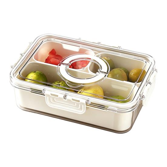 Food Storage Box with Lid And Handle Transparent Snack Organizer Moisture-proof Kitchen Container for Nuts Candies Biscuits Dried Fruits
Food Storage Box with Lid And Handle Transparent Snack Organizer Moisture-proof Kitchen Container for Nuts Candies Biscuits Dried Fruits